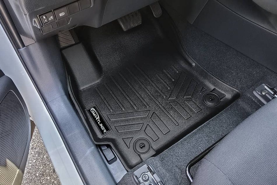 SMARTLINER Floor Liners 2022-2026 Toyota Corolla Cross FWD (Front Wheel Drive) Floor Liners|Fit trims FWD|SMARTLINER