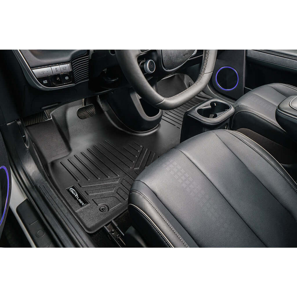 Smart Liner USA Motor Vehicle Interior Fittings SMARTLINER Custom Fit Floor Liners For 2022-2024 Hyundai IONIQ 5 With fixed console