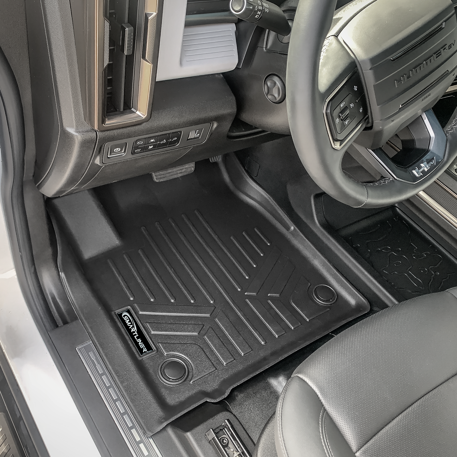 SMARTLINER Custom Fit Floor Liners For 2022-2024 GMC Hummer EV Pickup