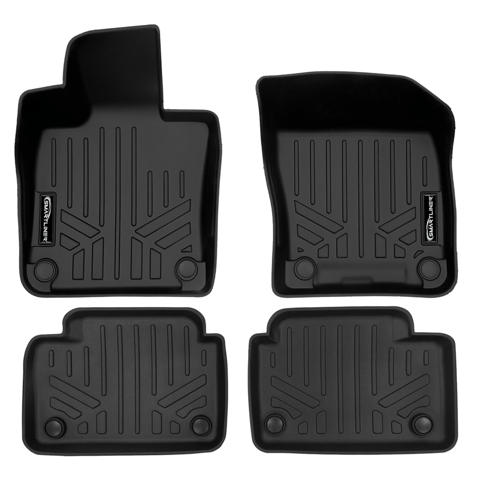 SMARTLINER 2019-2025 Volvo S60 Plug-in Hybrid Floor Liners – 1st row & 2nd row liners