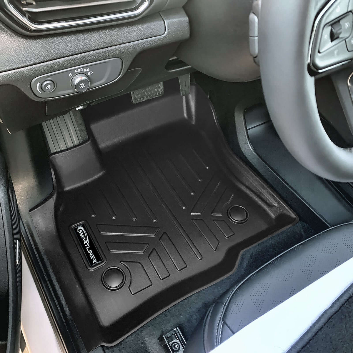 Smartliner USA SMARTLINER Custom Fit Floor Liners For 2022-2024 Chevrolet Bolt EUV (Only Fits with the cargo floor in Lower Deck Position)