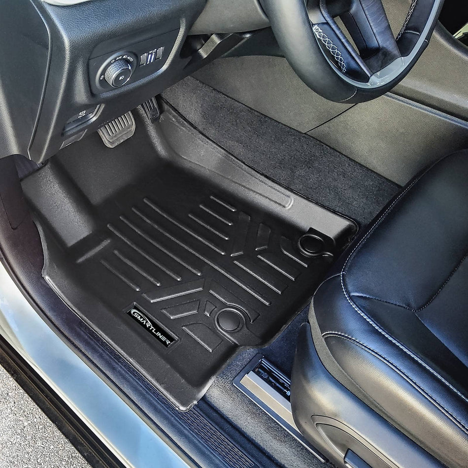 Smart Liner USA Floor Liner Set SMARTLINER Floor Liners for 2021-2026 Jeep Grand Cherokee L (2nd Row Bucket) With Center Console