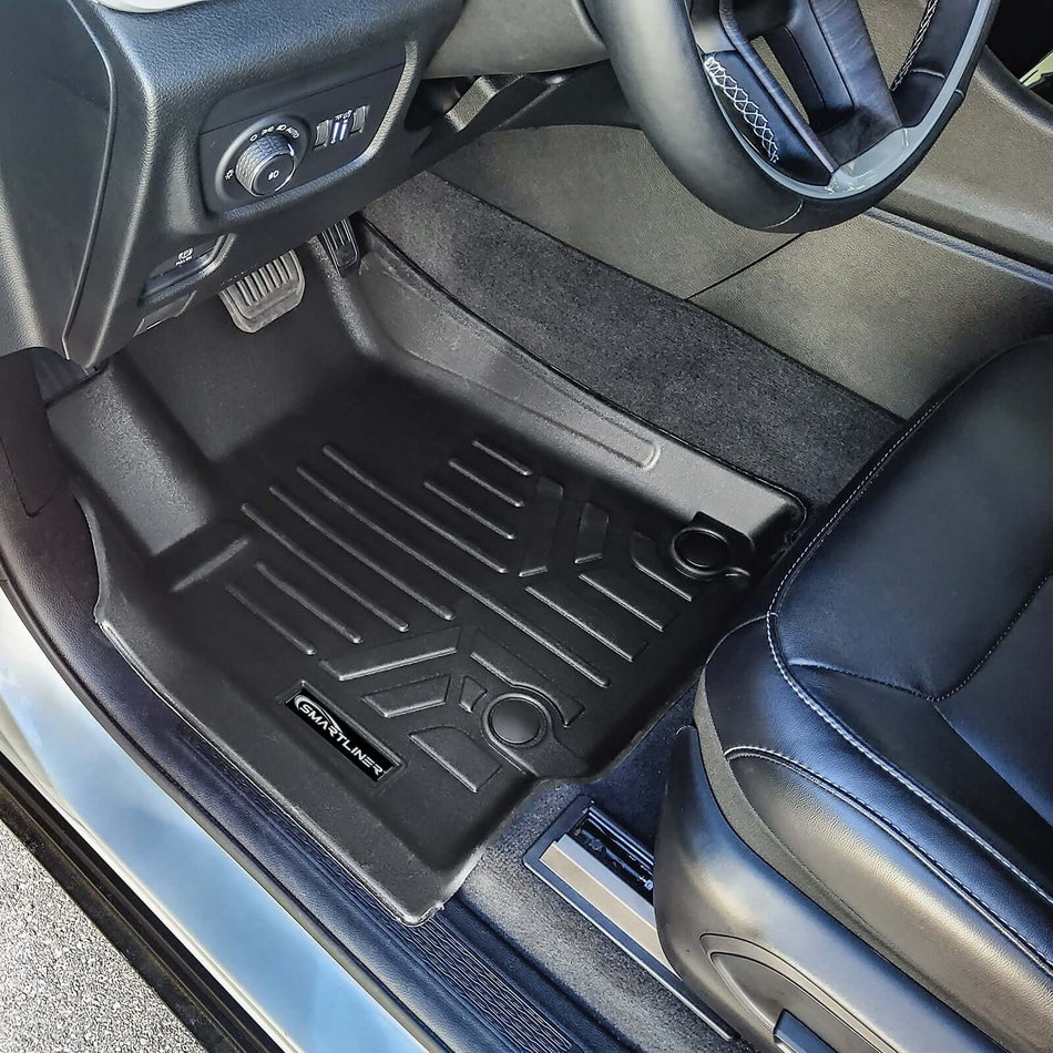 Smart Liner USA Motor Vehicle Interior Fittings SMARTLINER Custom Fit Floor Liners For 2021-2025 Jeep Grand Cherokee L w/ 2nd Row Bench Seat