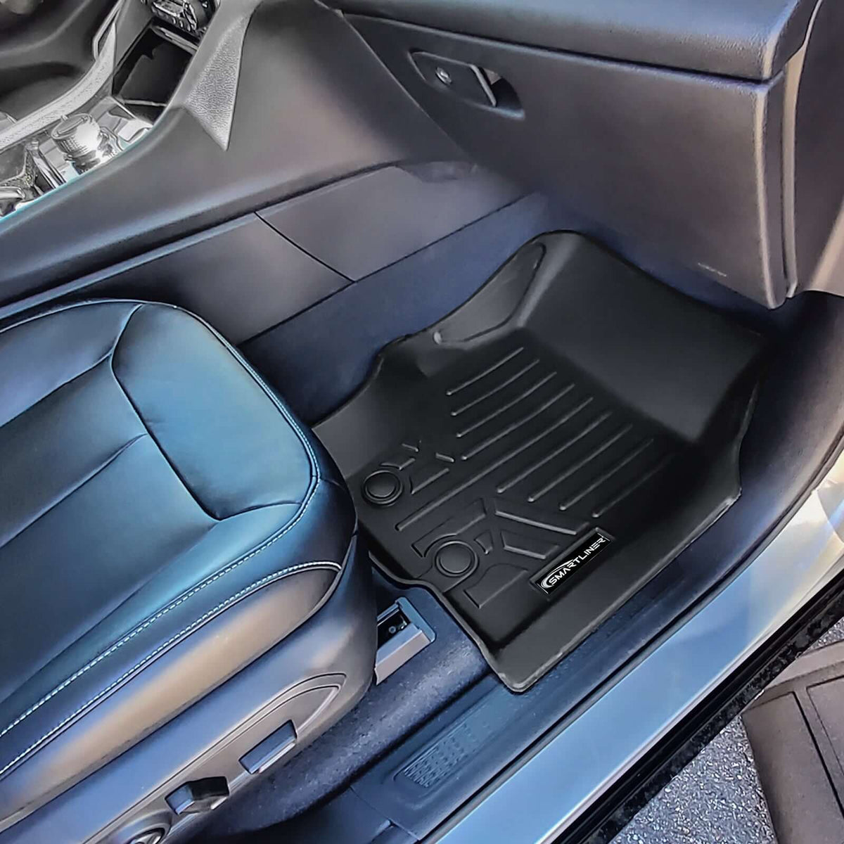 Smart Liner USA Motor Vehicle Interior Fittings SMARTLINER Custom Fit Floor Liners For 2021-2025 Jeep Grand Cherokee L w/ 2nd Row Bench Seat (No subwoofer)