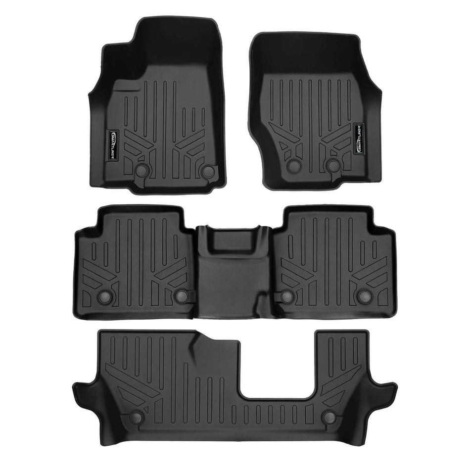 2021-2026 Jeep Grand Cherokee L Floor Liners|7 Passenger Models|SMARTLINER