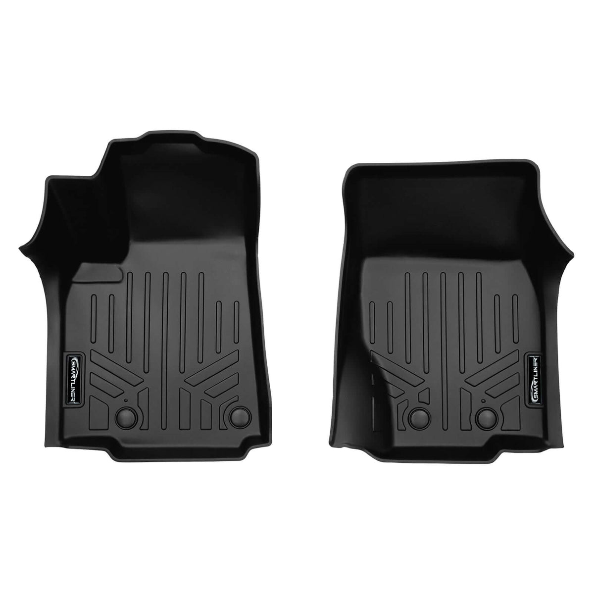 Smart Liner USA Motor Vehicle Interior Fittings Black / First Row Floor Mat Liner Set SMARTLINER Custom Fit Floor Liners For 2021-2025 Jeep Grand Cherokee L w/ 2nd Row Bench Seat (No subwoofer)