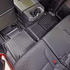 SMARTLINER Custom Fit Floor Liners For 2023-2024 Toyota Sequoia (Only Fits 7 Passenger Models Without Center Console)