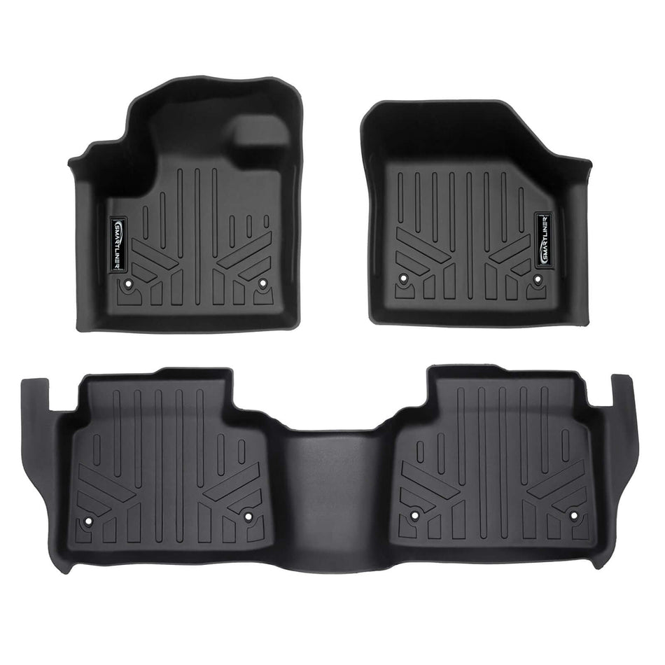 SMARTLINER 2020-2026 Land Rover Discovery Sport Floor Liners – 1st row & 2nd row liners