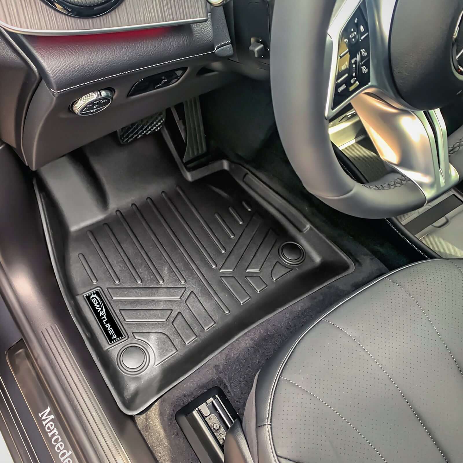 SMARTLINER Custom Fit Floor Liners For 2023-2025 Mercedes-Benz EQE (SUV Models Only)