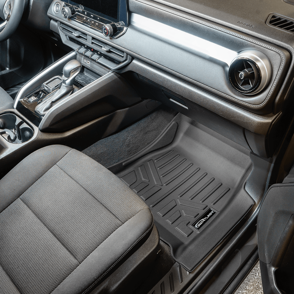 Smart Liner USA Motor Vehicle Interior Fittings SMARTLINER Custom Fit Floor Liners For 2023-2025 Chevrolet Colorado (Only Fits Crew Cabs with Carpeted Flooring)
