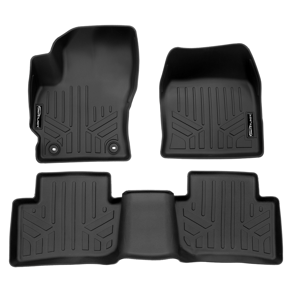 2022-2026 Toyota Corolla Cross AWD (All Wheel Drive) Floor Liners|Fit trims AWD|SMARTLINER