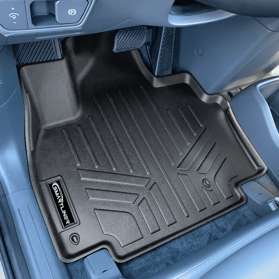 SMARTLINER Floor Liners 2024-2026 Kia EV9 Floor Liners|7 Passenger Models|SMARTLINER