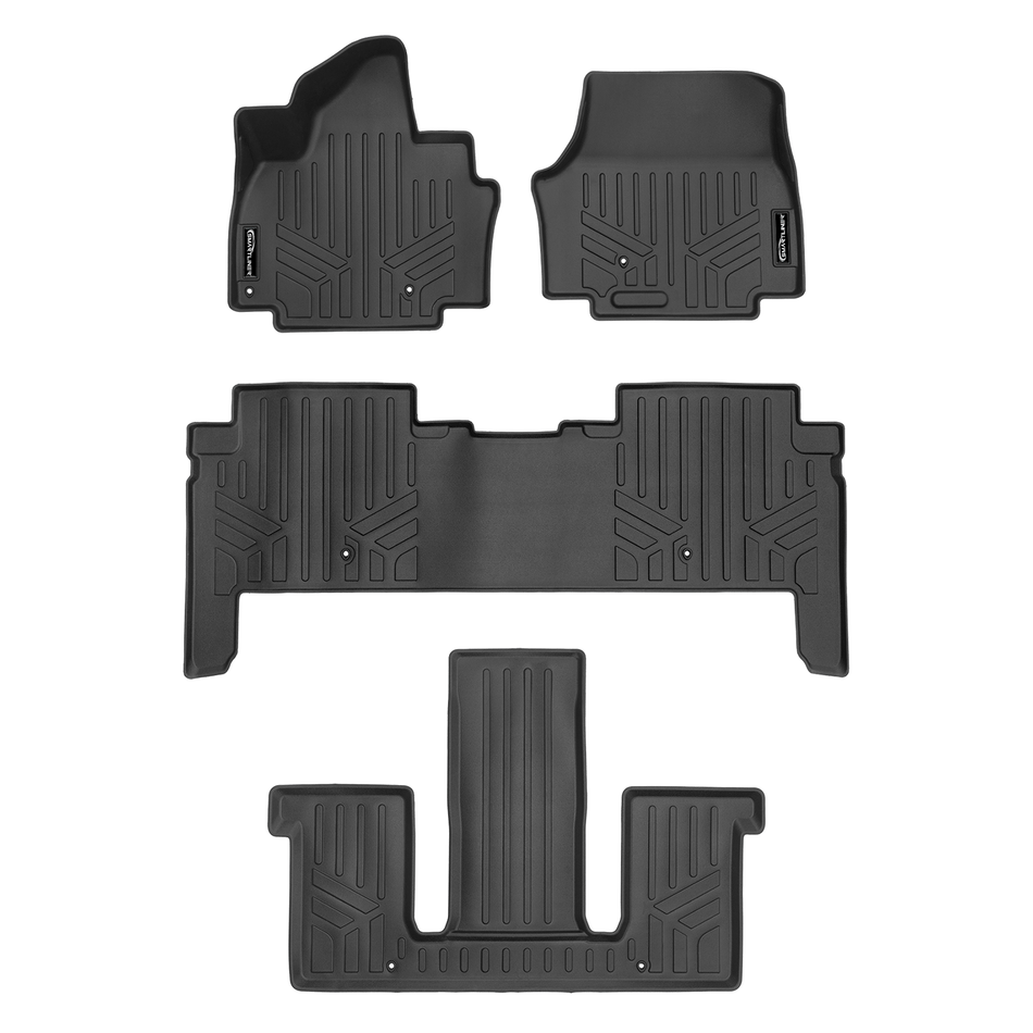 2024-2026 Kia EV9 Floor Liners|6 Passenger Models|SMARTLINER