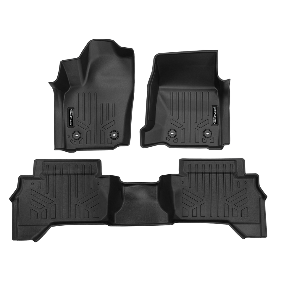 2024-2026 Toyota Tacoma Hybrid Floor Liners|Double Cab Models|SMARTLINER