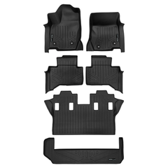 SMARTLINER Custom Fit Floor Liners For 2024 - 2025 Lexus GX (6 and 7 passenger models)
