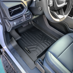 SMARTLINER Custom Fit Floor Mat Liner Set Compatible With 2024-2025 Chevrolet Silverado EV