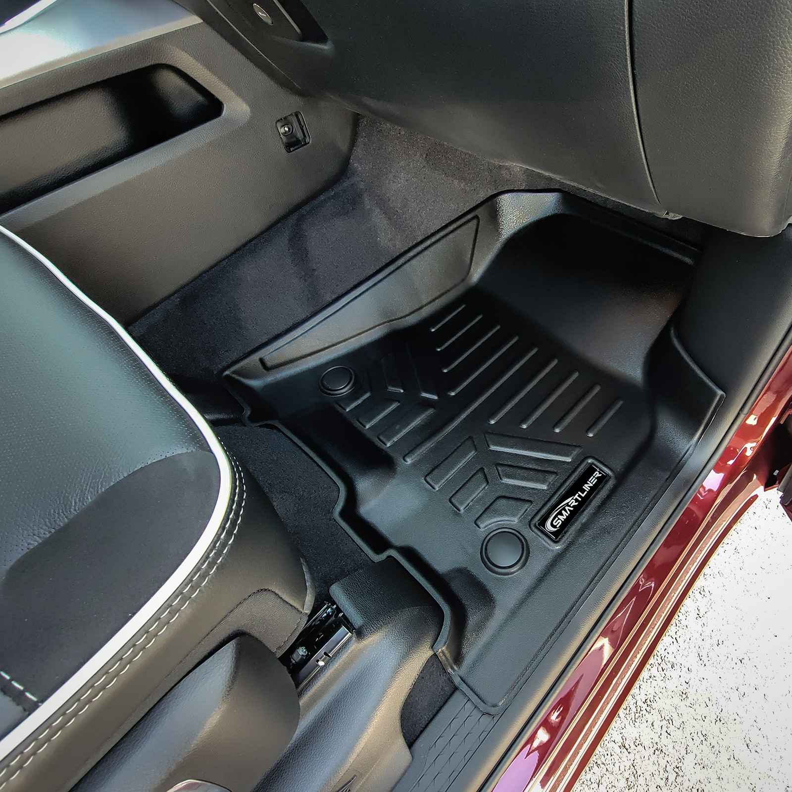 SmartCoverage™ Custom Fit Floor Liners For 2025-2026 Ram 1500 Crew Cab without Rear Underseat Storage Box (Bucket Seats)
