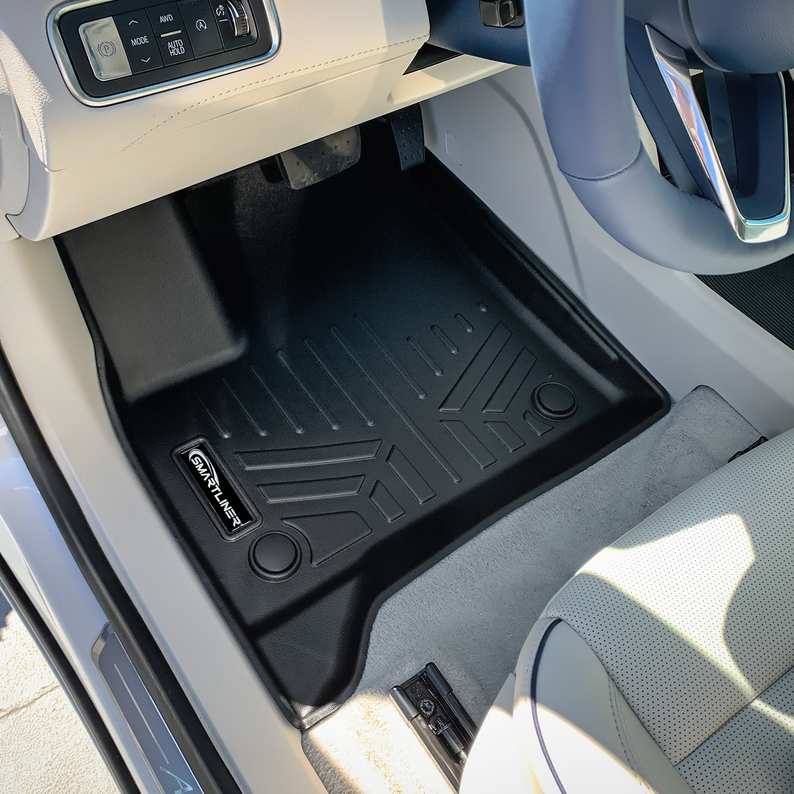 SMARTLINER Custom Fit Floor Liners For 2024 - 2025 Chevrolet Traverse/Buick Enclave 2025 with 2nd Row Bucket Seats/2024-2025 GMC Acadia/Buick Enclave