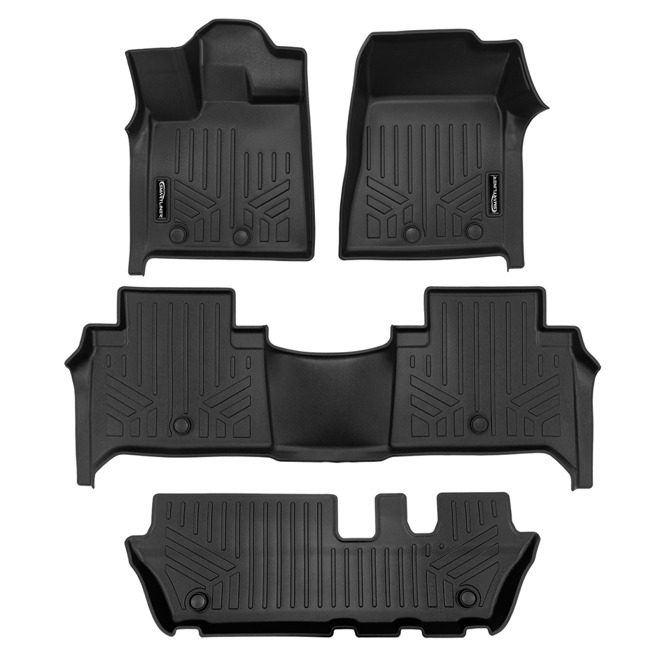 2025-2026 Nissan Armada Floor Liners|8 Passenger Models|SMARTLINER