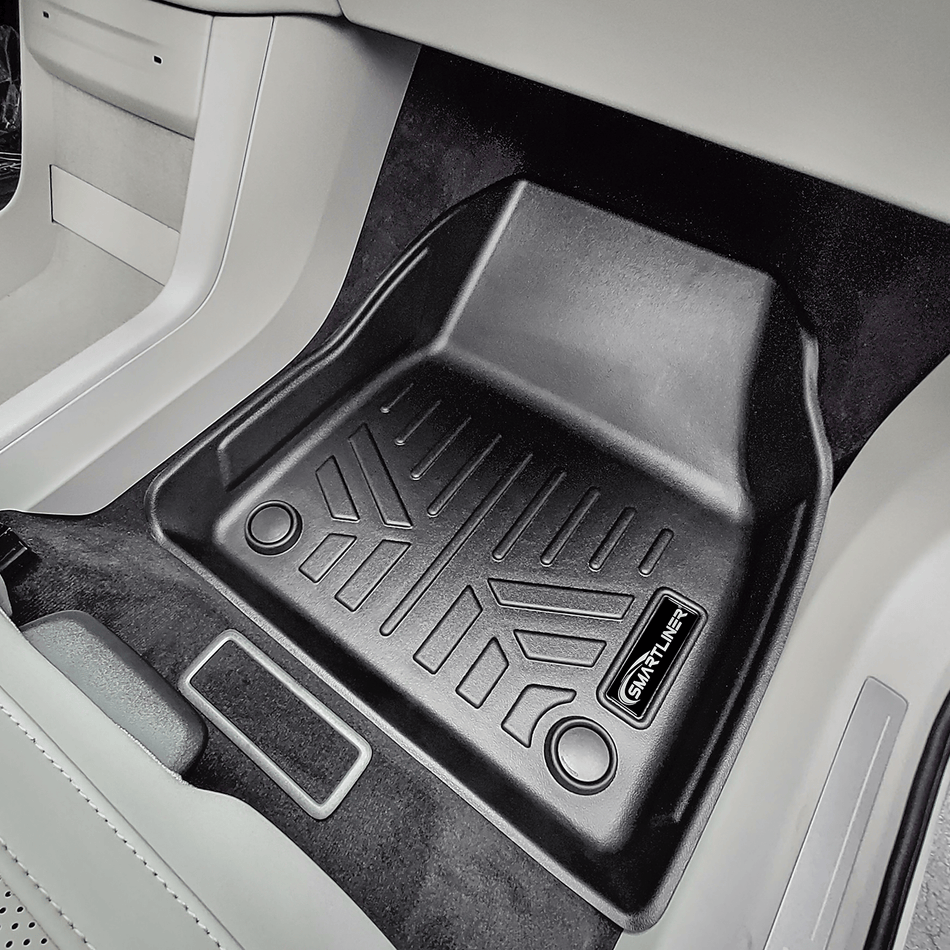 Smart Liner USA Floor Liner Set SMARTLINER Custom Fit Black For 2025-2026 Volvo EX90 Electric. Fits 7 Passenger Model