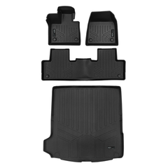 SMARTLINER Custom Fit Black For 2025 Volvo EX90 Electric. Fits 6 Passenger Model