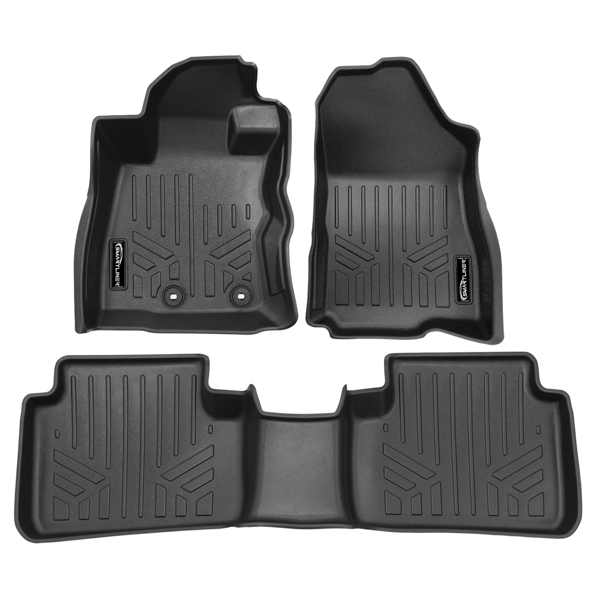 SMARTLINER 2025-2026 Subaru Forester Hybrid Floor Liners – 1st row & 2nd row liners