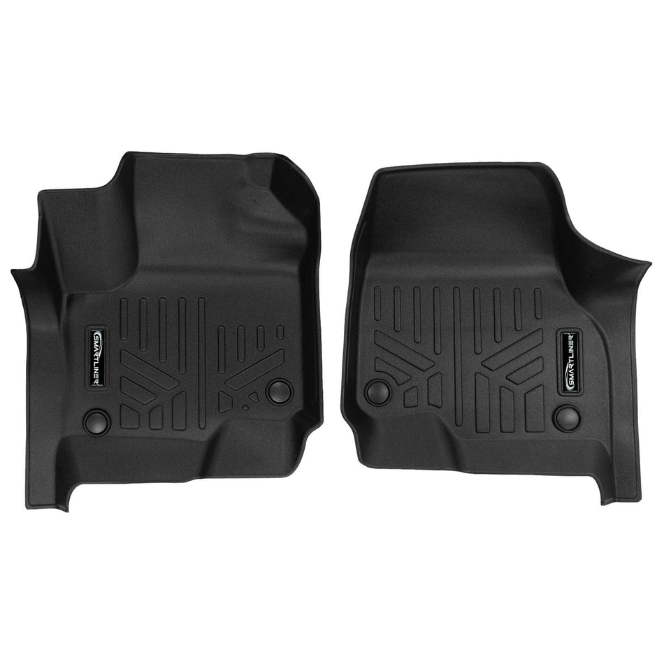 SMARTLINER Floor Liners Black / First Row Floor Liner 2025 - 2026 Lincoln Navigator L Floor Liners|7 Passenger Models| SMARTLINER