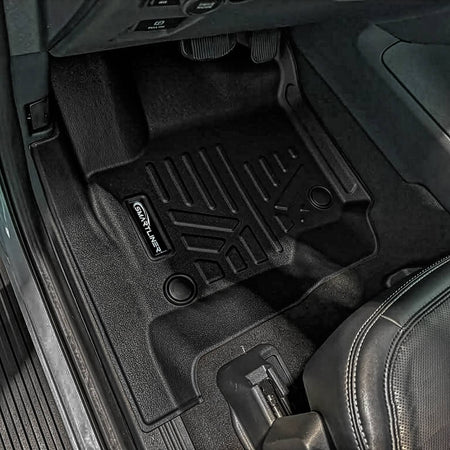 SMARTLINER Floor Liners Black / First Row Floor Liner 2025 - 2026 Lincoln Navigator L Floor Liners|7 Passenger Models| SMARTLINER