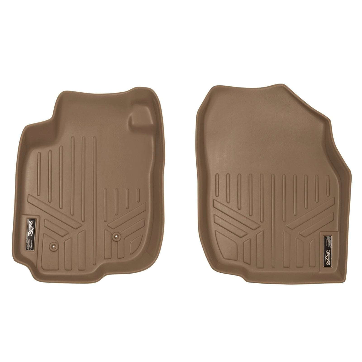Smart Liner USA Motor Vehicle Interior Fittings Tan / First Row Floor Mat Liner Set SMARTLINER Custom Fit Floor Liners For 2006-2012 Toyota RAV4 (without 3rd Row Seat)