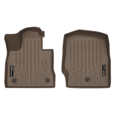 SMARTLINER Floor Liners Tan / First Row Liners 2020-2025 Ford Explorer Floor Liners|6 Passenger Models|SMARTLINER