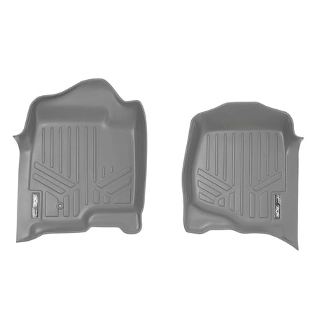 SMARTLINER Floor Liners Gray / First Row Liners 2007-2014 GMC Yukon Floor Liners|7 Passenger, 8 Passenger Models|SMARTLINER
