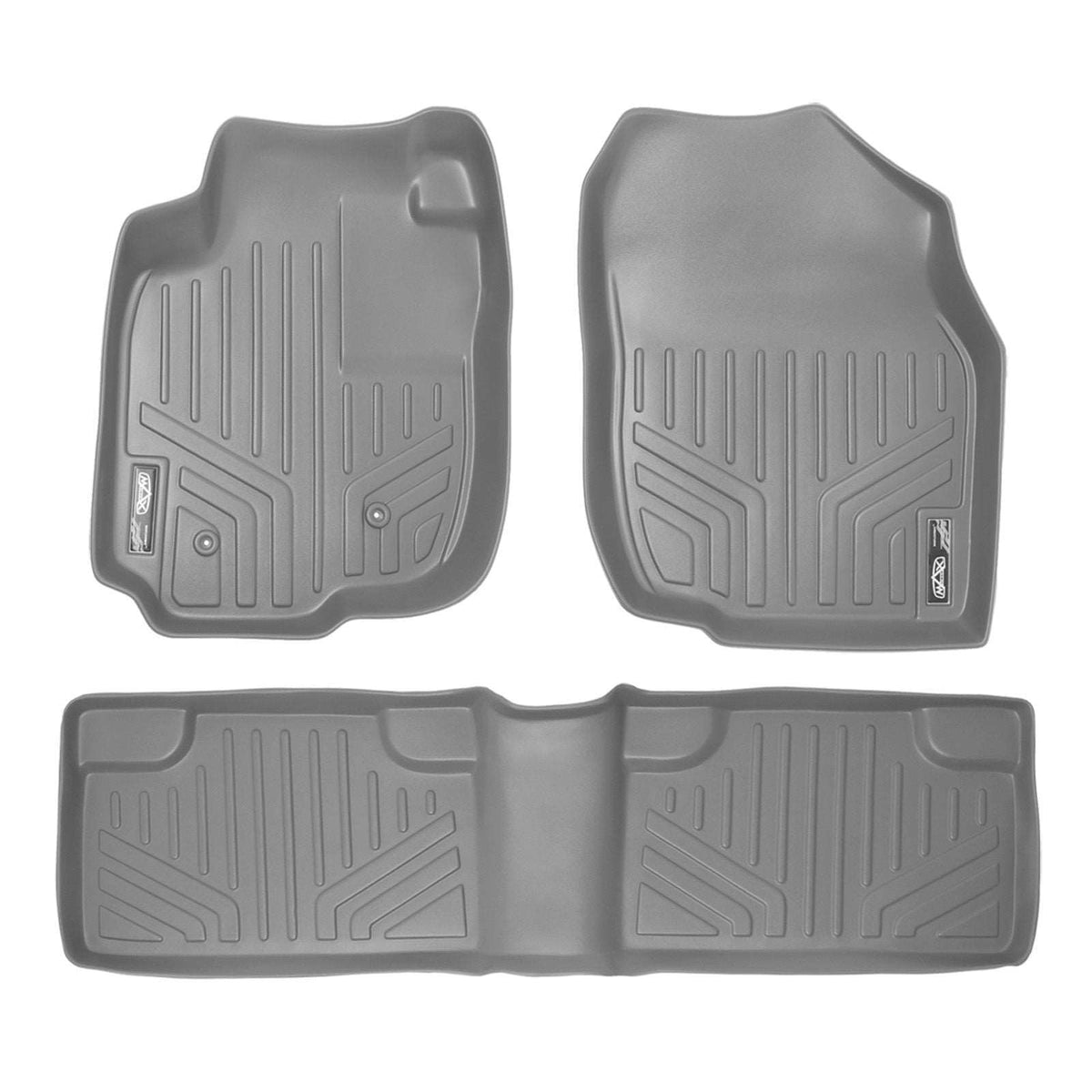 SMARTLINER 2006-2012 Toyota RAV4 Floor Liners (without 3rd row seating) – 1st row & 2nd row liners (view 5)