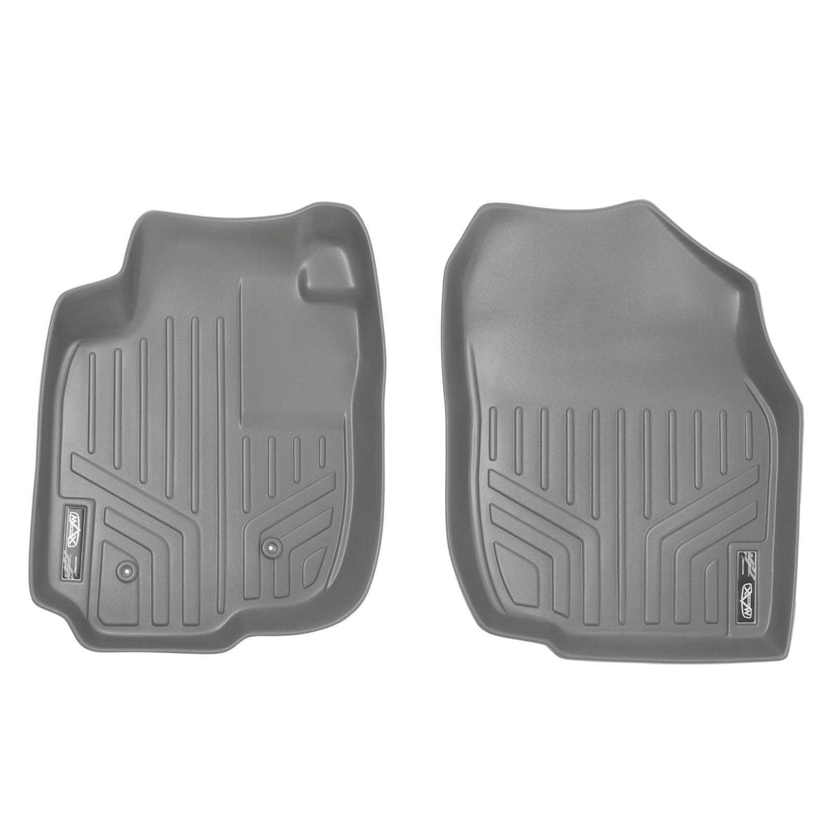 Smart Liner USA Motor Vehicle Interior Fittings Gray / First Row Floor Mat Liner Set SMARTLINER Custom Fit Floor Liners For 2006-2012 Toyota RAV4 (without 3rd Row Seat)