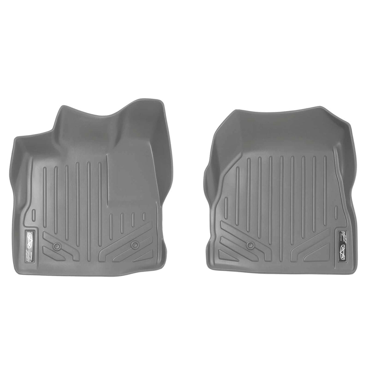 SMARTLINER Floor Liners Gray / First Row Liners 2010-2011 GMC Terrain Floor Liners|Dual floor hooks|SMARTLINER