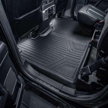 Smart Liner USA Motor Vehicle Interior Fittings SMARTLINER Custom Fit Floor Liners For 2022-2025 Ford F-150 Lightning Only fits with 2nd Row Bucket seats without under seat fold-flat storage