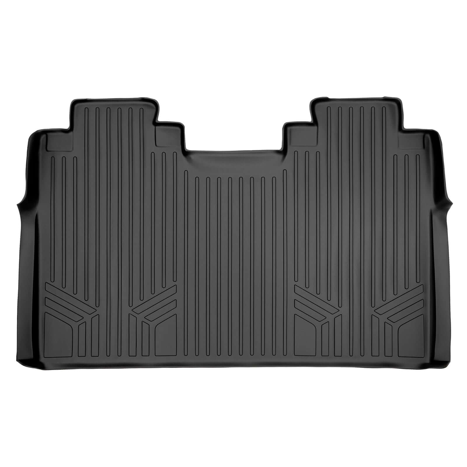 SMARTLINER Custom Fit Floor Liners For 2017-2024 Ford F-250/F-350 Super Duty Crew Cab with 1st Row Bench Seat and No UnderSeat Storage