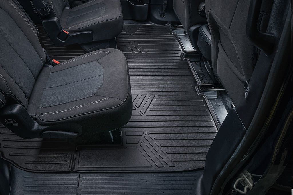 Smart Liner USA Motor Vehicle Interior Fittings SMARTLINER Custom Fit Floor Liners For 2017-2020 Chrysler Pacifica with 2nd Row Bench Seats (8 Passenger Model)