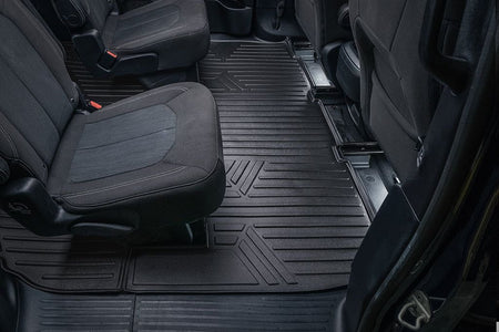 Smart Liner USA Motor Vehicle Interior Fittings SMARTLINER Custom Fit Floor Liners For 2017-2020 Chrysler Pacifica with 2nd Row Bench Seats (8 Passenger Model)