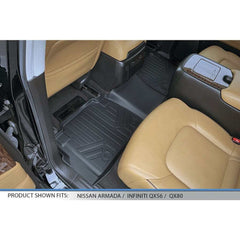 SMARTLINER Custom Fit for 17-18 Armada / 11-13 Infiniti QX56 / 2014-2018 QX80 - Smartliner USA