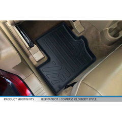 SMARTLINER Custom Fit for 2007-2012 Dodge Caliber / 2007-2017 Jeep Patriot / Compass Old Body Style - Smartliner USA