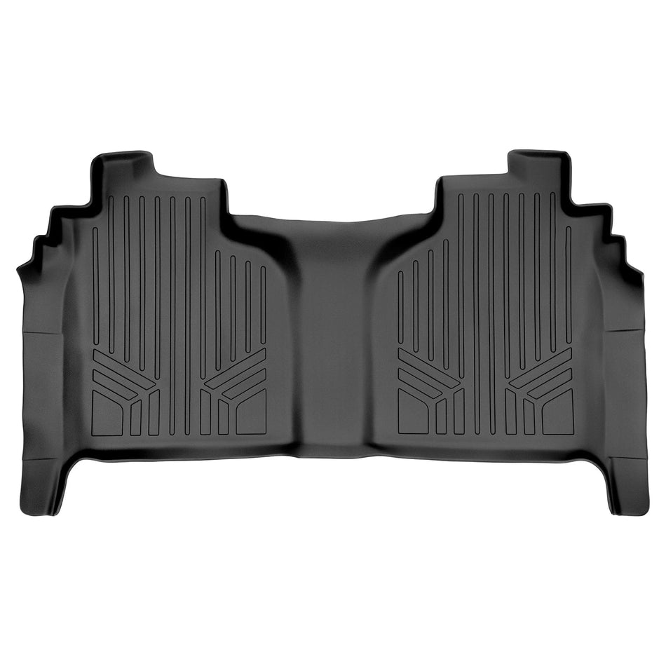 2020-2026 Chevrolet Silverado 3500 HD Floor Liners|Crew Cab Models (Fits CARPET models WITH rear under-seat storage)|SMARTLINER