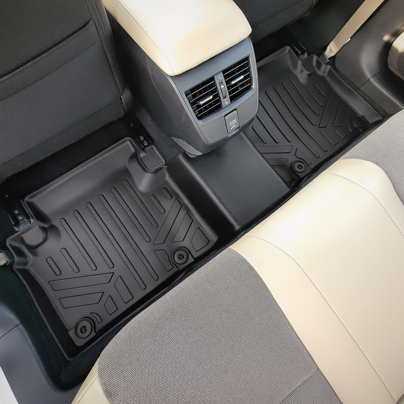 SMARTLINER Custom Fit Floor Mat Liner Set Compatible With 2018-2021 Honda Clarity