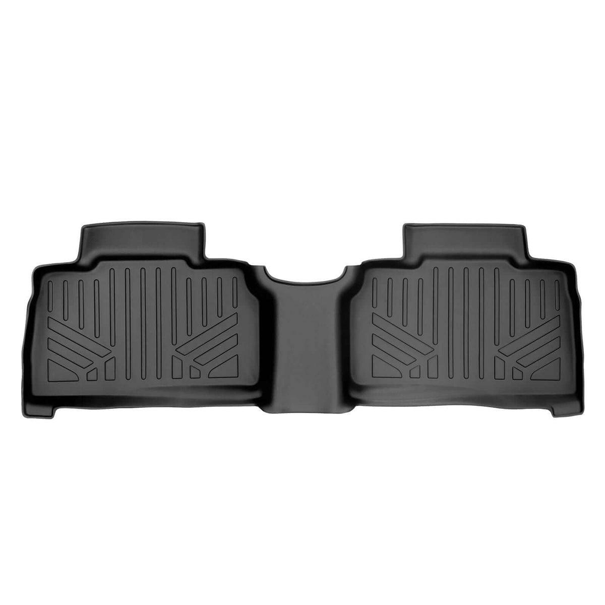 SMARTLINER Floor Liners Black / Second Row Liner 2020-2025 Ford Explorer Floor Liners|6 Passenger Models|SMARTLINER