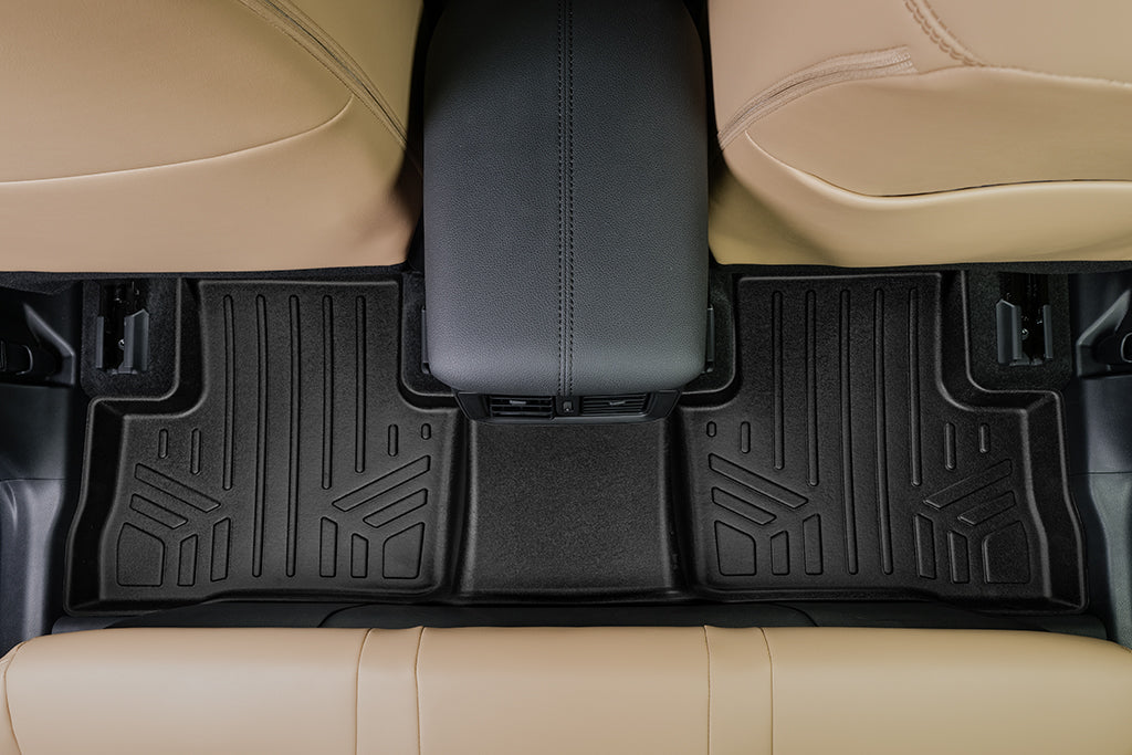SMARTLINER Custom Fit Floor Liners For 2021-2023 Toyota RAV4 Prime (With Subwoofer in Cargo Area)