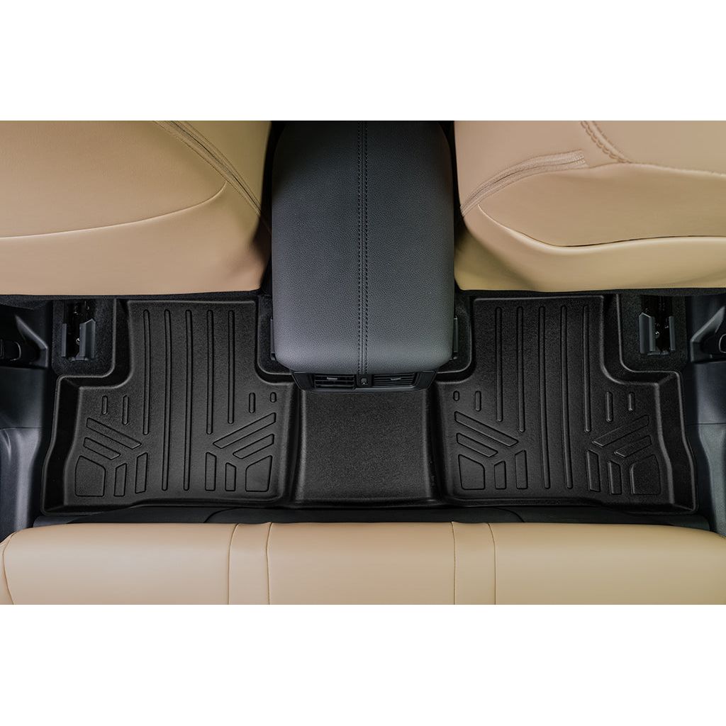 SMARTLINER Custom Fit Floor Liners For 2021-2023 Toyota RAV4 Prime (With Subwoofer in Cargo Area)