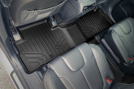 Smart Liner USA Motor Vehicle Interior Fittings SMARTLINER AUTOâ„¢ Custom Fit Floor Liners For 2020-2025 Hyundai Palisade with 2nd Row Bucket Seat No Center Console with in between Coverage