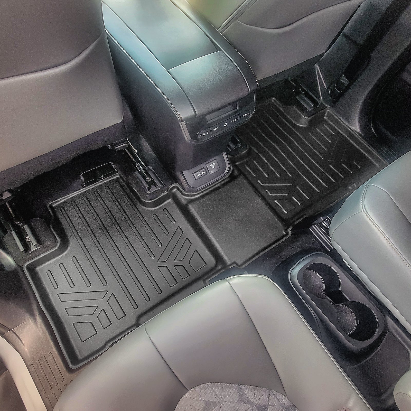 SMARTLINER Custom Fit Floor Liners For 2020-2023 Toyota Highlander Hybrid (Only Fits Without Subwoofer)