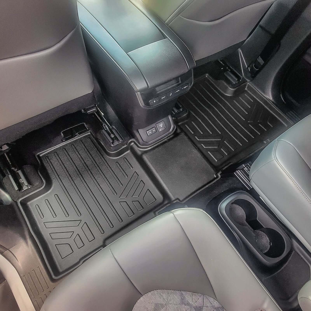 Smart Liner USA Motor Vehicle Interior Fittings SMARTLINER Custom Fit Floor Liners For 2020-2025 Toyota Highlander Hybrid (without subwoofer)