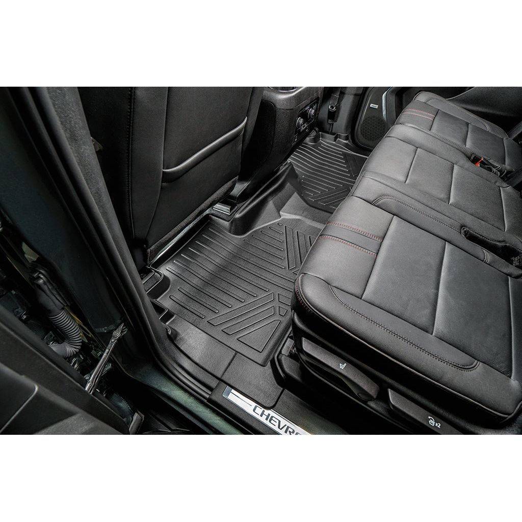 SMARTLINER Custom Fit Floor Liners For 2021-2023 GMC Yukon XL/ Yukon Denali XL with 2nd Row Bench Seat