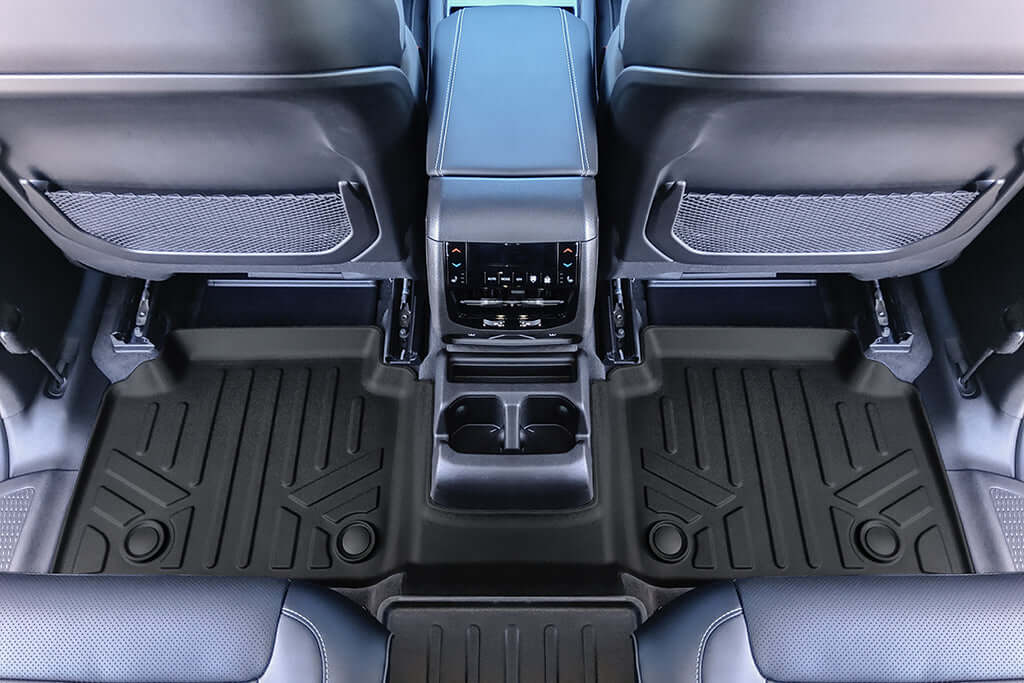 Smart Liner USA Motor Vehicle Interior Fittings SMARTLINER Custom Fit Floor Liners For 2021-2025 Jeep Grand Cherokee L with 2nd Row Bucket Seats With Center Console